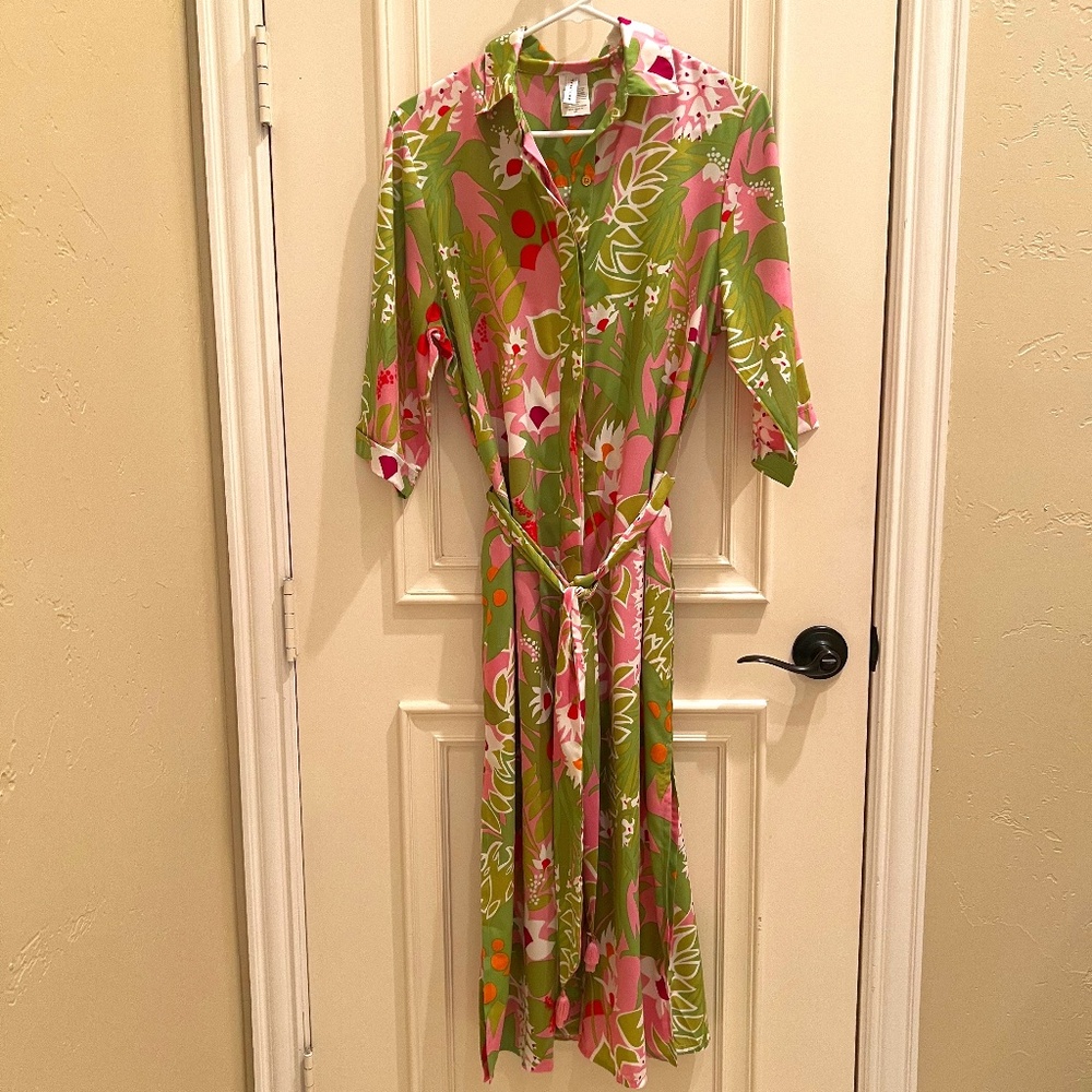 Trina Turk La Palma Shirtdress